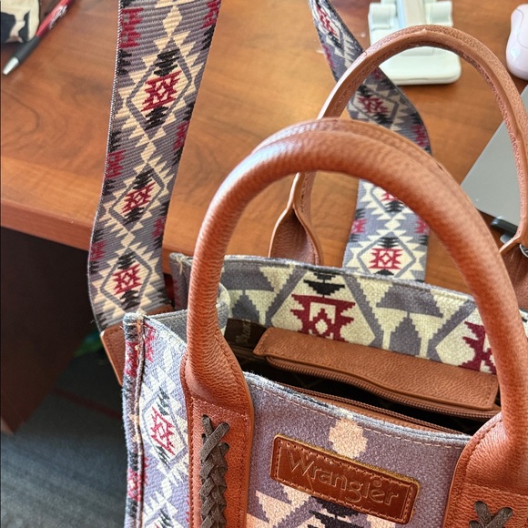 Wrangler Women's Mini Bag with Aztec Design - Multicolor - Picture 4 of 6